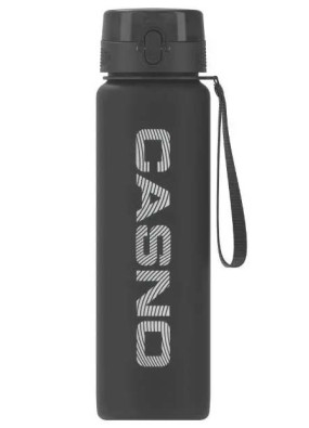 Пляшка для води CASNO KXN-1184 1050 мл сіра