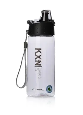 Пляшка для води CASNO 580 мл KXN-1179 Cіра