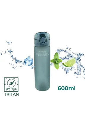 Пляшка для води CASNO 650 мл KXN-1157 Tritan Сіра 