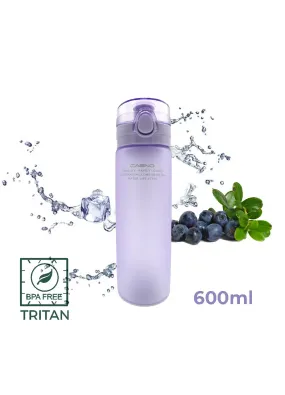 Пляшка для води CASNO 650 мл KXN-1157 Tritan Фіолетова 