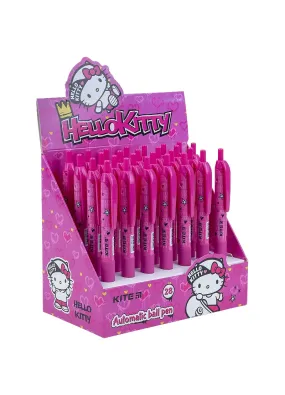 Ручка кулькова автоматична Kite Hello Kitty HK21-039, синя