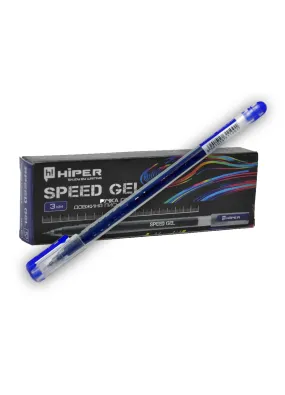 Ручка синя гелева Hiper Speed Gel 0.5 мм (HG-911)