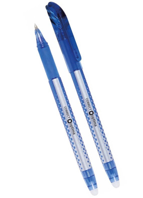 Ручка синя Optima Correct Пиши-стирай з гумкою №15744