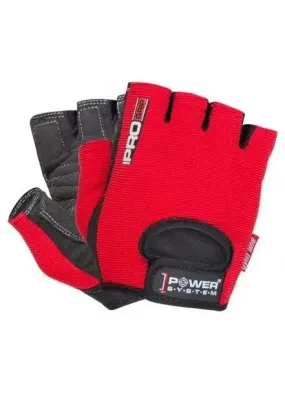 Рукавички для фітнесу і важкої атлетики Power System Pro Grip PS-2250 Red M