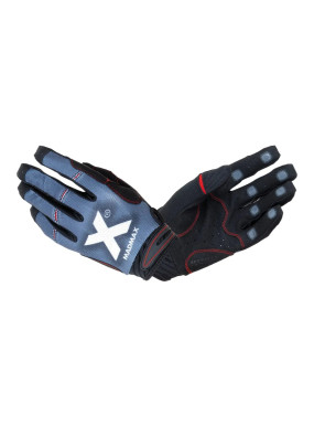 Рукавички для фітнесу MadMax MXG-102 X Gloves Black/Grey/White M