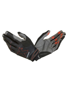 Рукавички для фітнесу MadMax MXG-103 X Gloves Black/Grey M