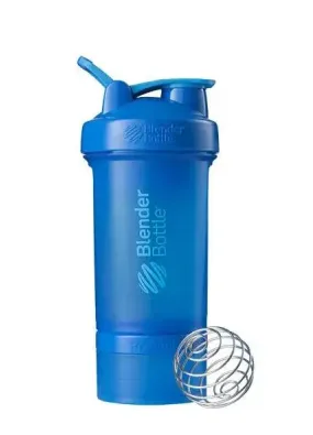 Шейкер спортивный BlenderBottle ProStak 22oz/650ml с 2-мя контейнерами Cyan (ORIGINAL) 