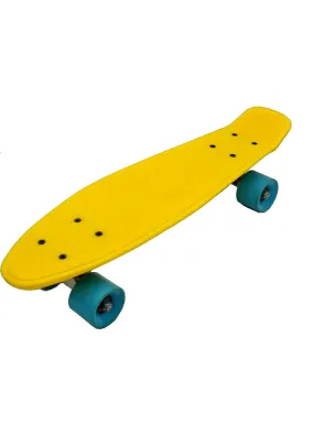Скейт Penny Board Color Fish SK-401 жовтий