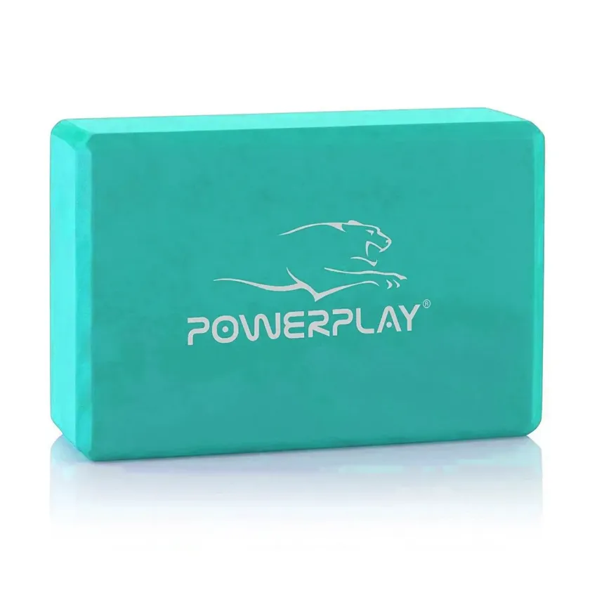 Блок для йоги PowerPlay 4006 Yoga Brick м'ятний