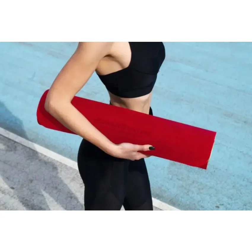 Килимок для фітнесу і йоги Power System Yoga Mat Premium PS-4060 Red 