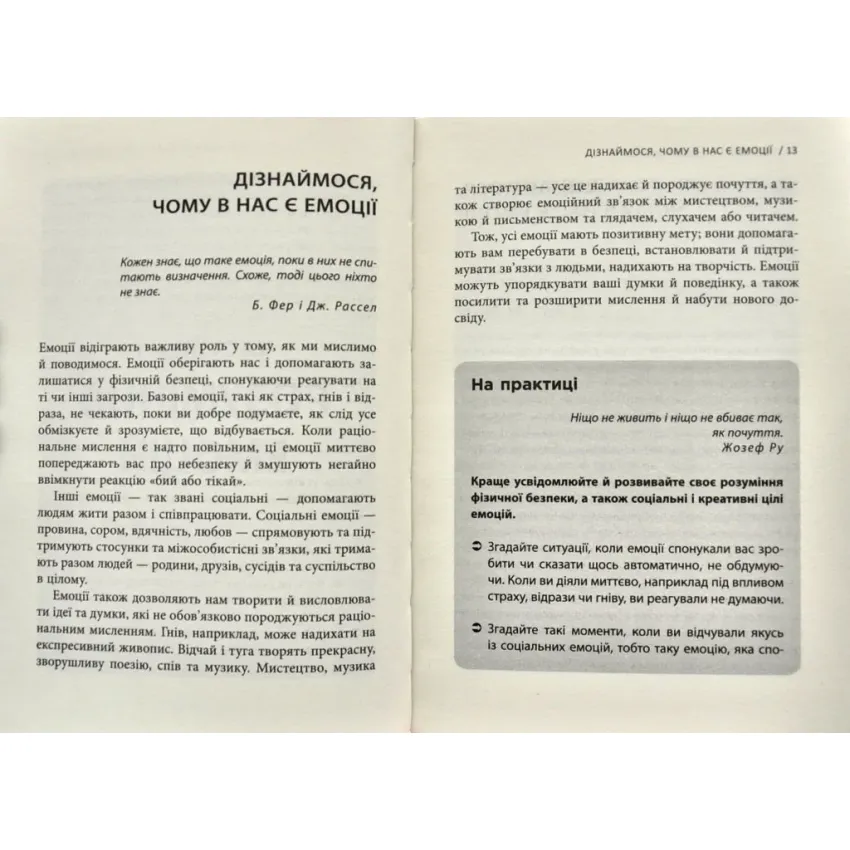 Кишенькова книжка емоційного інтелекту. Невеличкі вправи для інтуїтивного життя