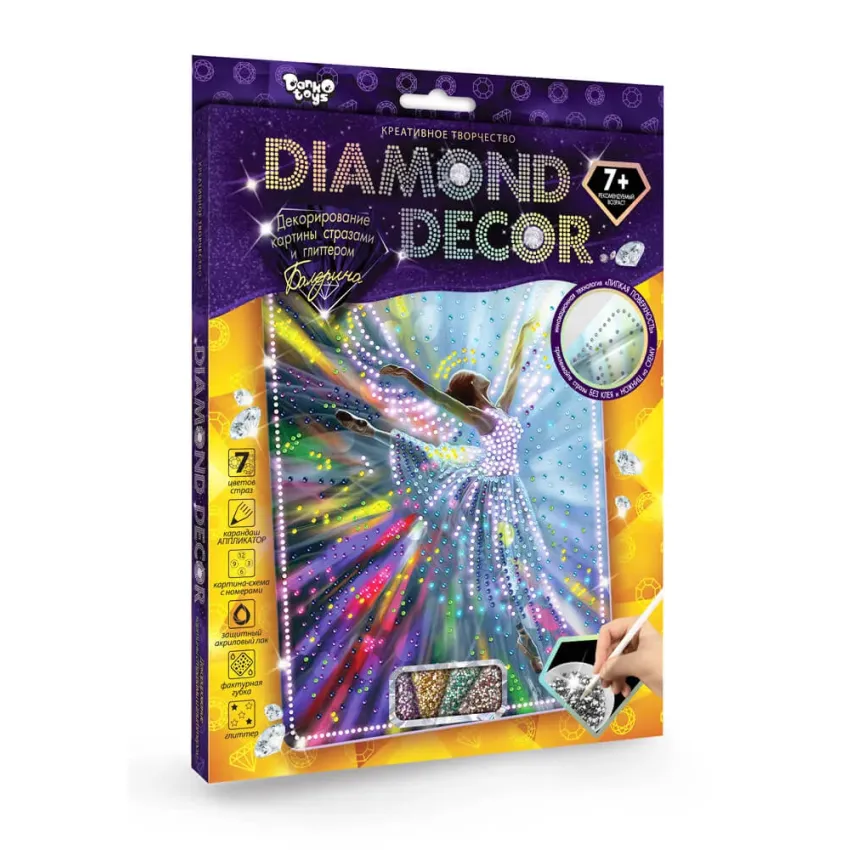 Набір креативної творчості Diamond Decor (DD-01-02)