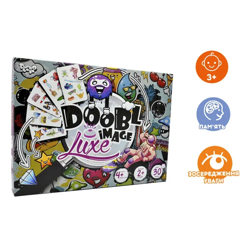 Настільна розважальна гра Doobl Image Luxe (DANKO TOYS DBL-03-01U)