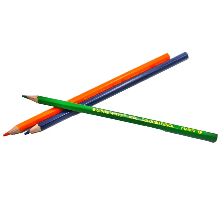 Олівці кольорові 6 штук MARCO 4100-6CB