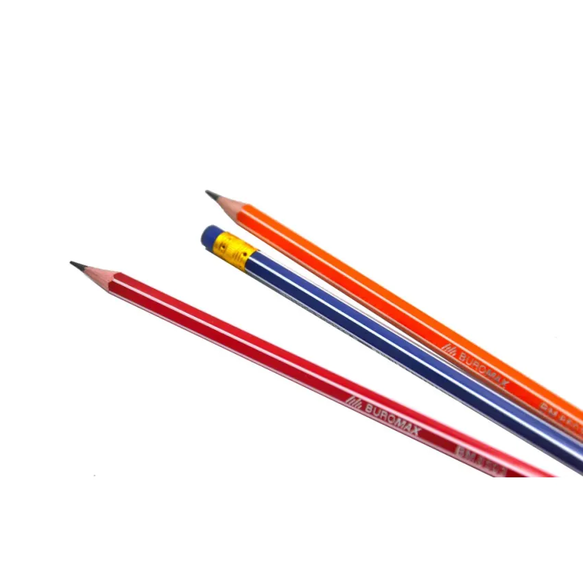Олівець простий з гумкою Buromax 8503