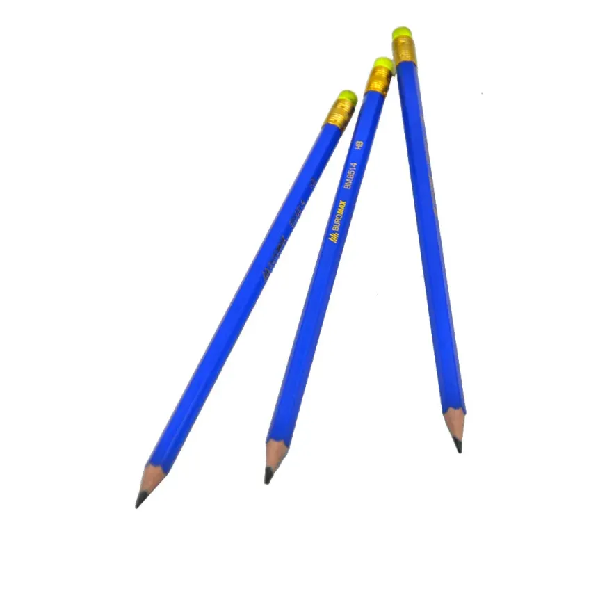 Олівець простий з гумкою Buromax 8514