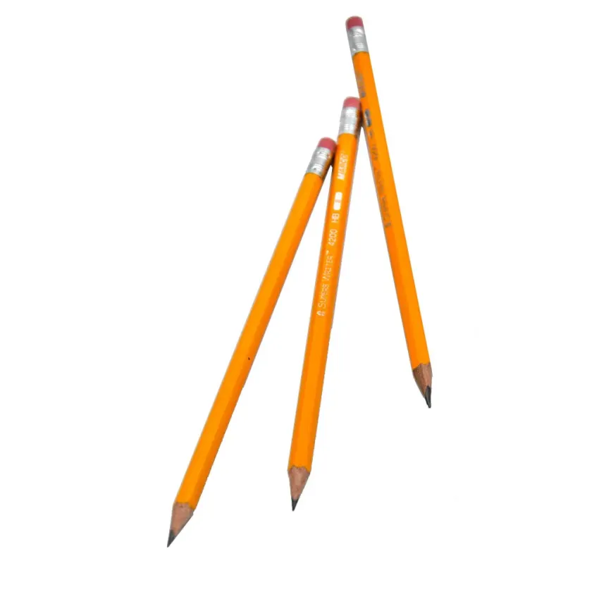 Олівець простий з гумкою MARCO HB 4200