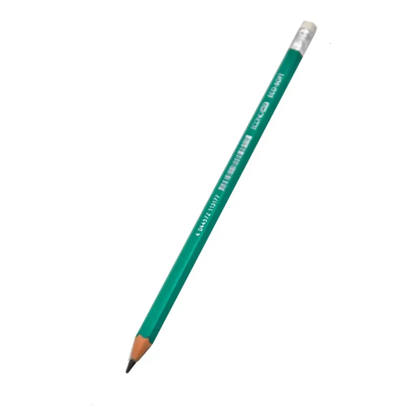Олівець простий з гумкою ECONOMIX Eco-Soft 11317