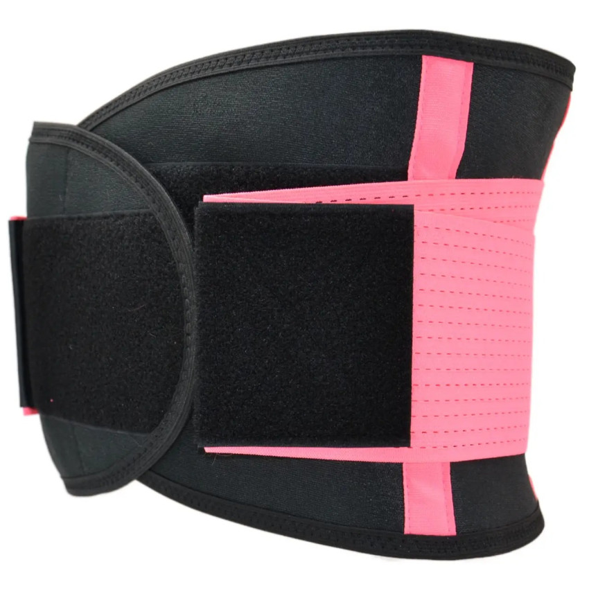 Пояс компресійний MadMax MFA-277 Slimming belt Black/neon pink S