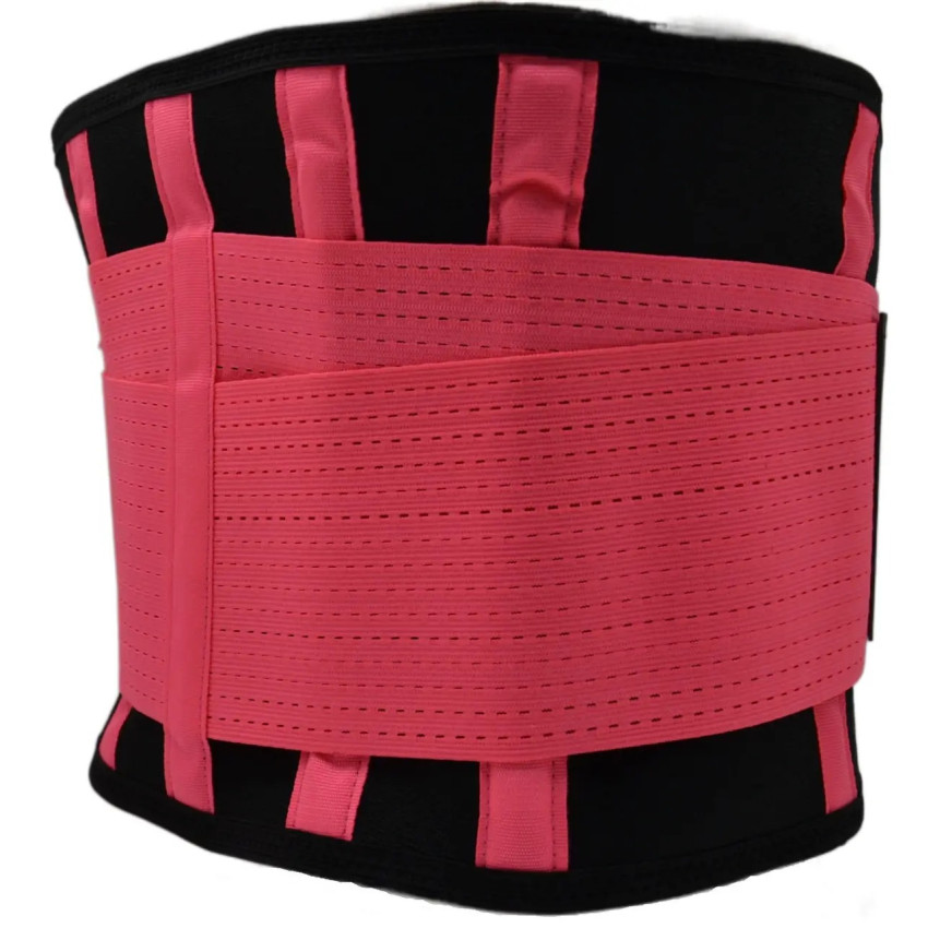 Пояс компресійний MadMax MFA-277 Slimming belt Black/rubine red S