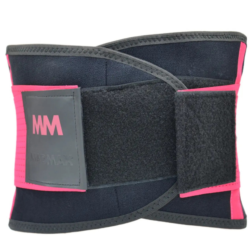 Пояс компресійний MadMax MFA-277 Slimming belt Black/rubine red S