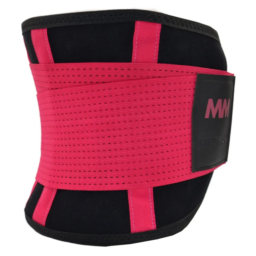 Пояс компресійний MadMax MFA-277 Slimming belt Black/rubine red S