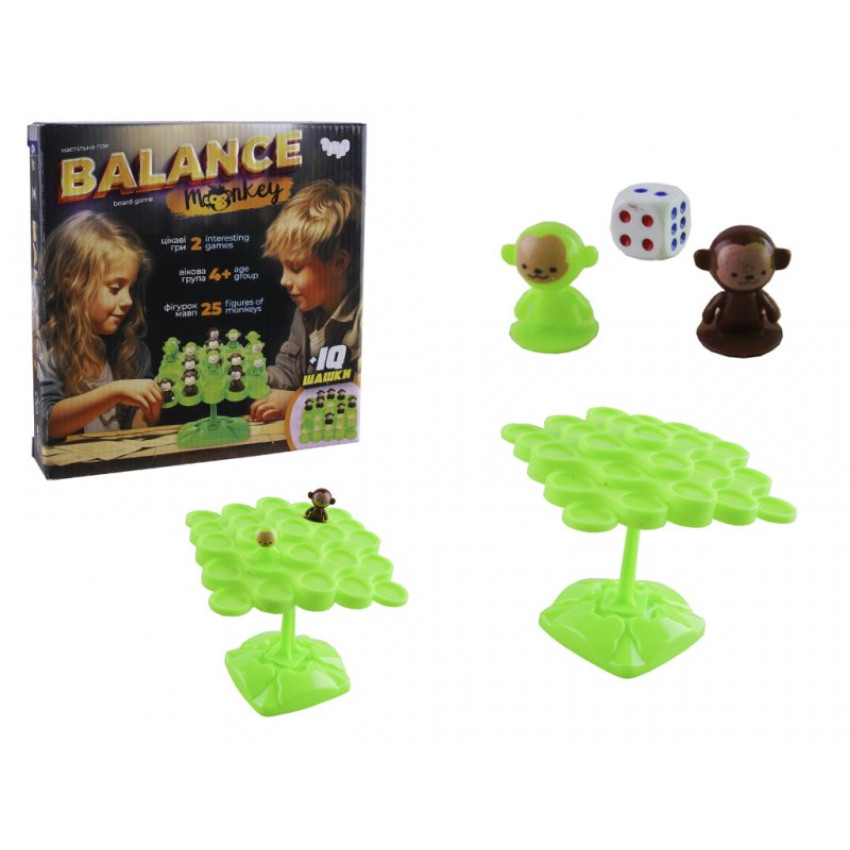 Розвиваюча настільна гра Danko Toys Balance Monkey BalM-01