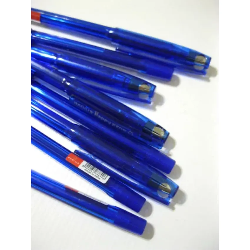 Ручка синя кулькова Radius Happy Pen 160422
