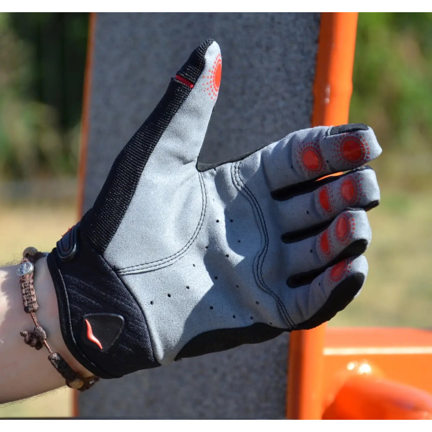 Рукавички для фітнесу MadMax MXG-103 X Gloves Black/Grey XL