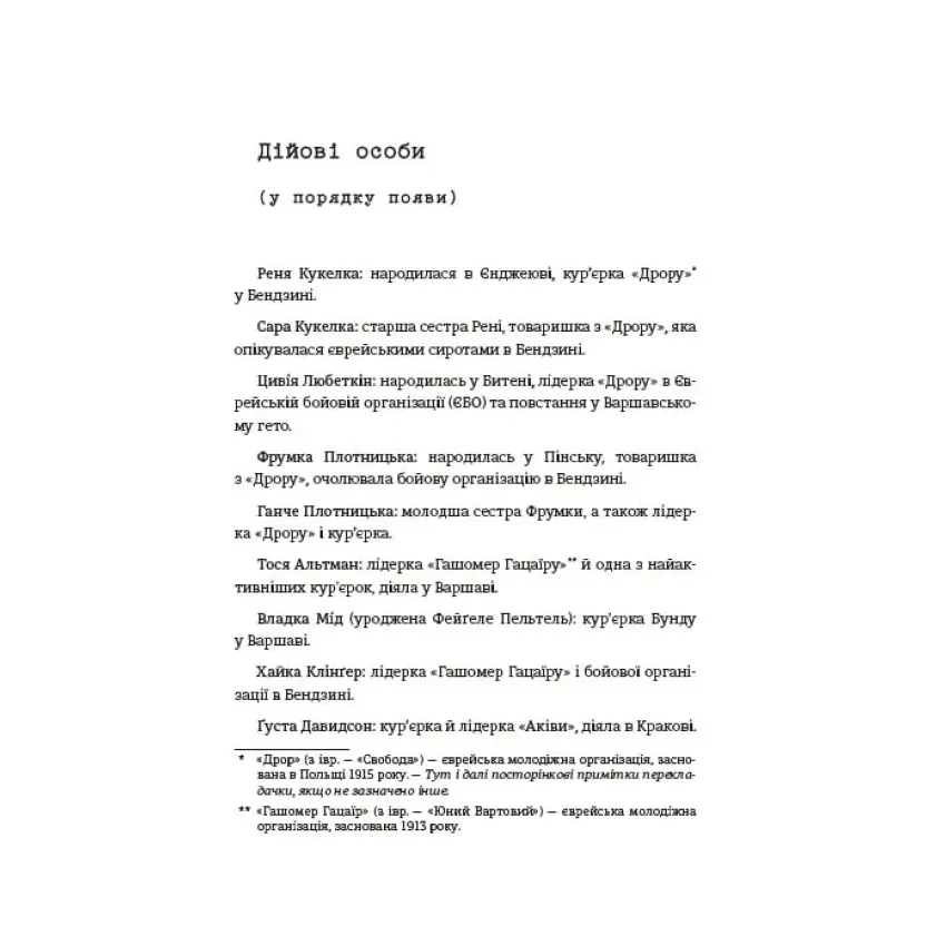 Світло днів. Нерозказана історія жінок руху опору в гітлерівських гето