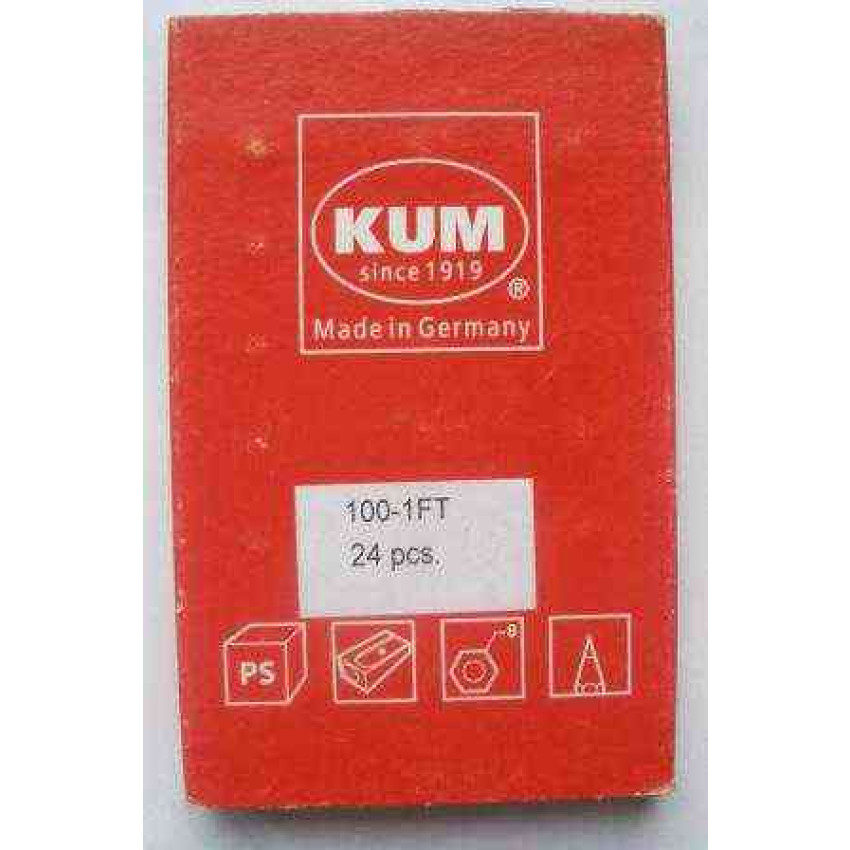 Точилка KUM 100-1 FT прямокутна-прозора.