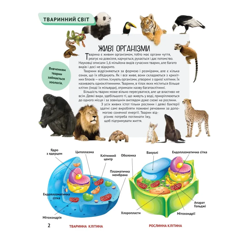 Тварини. Дитяча ілюстрована енциклопедія