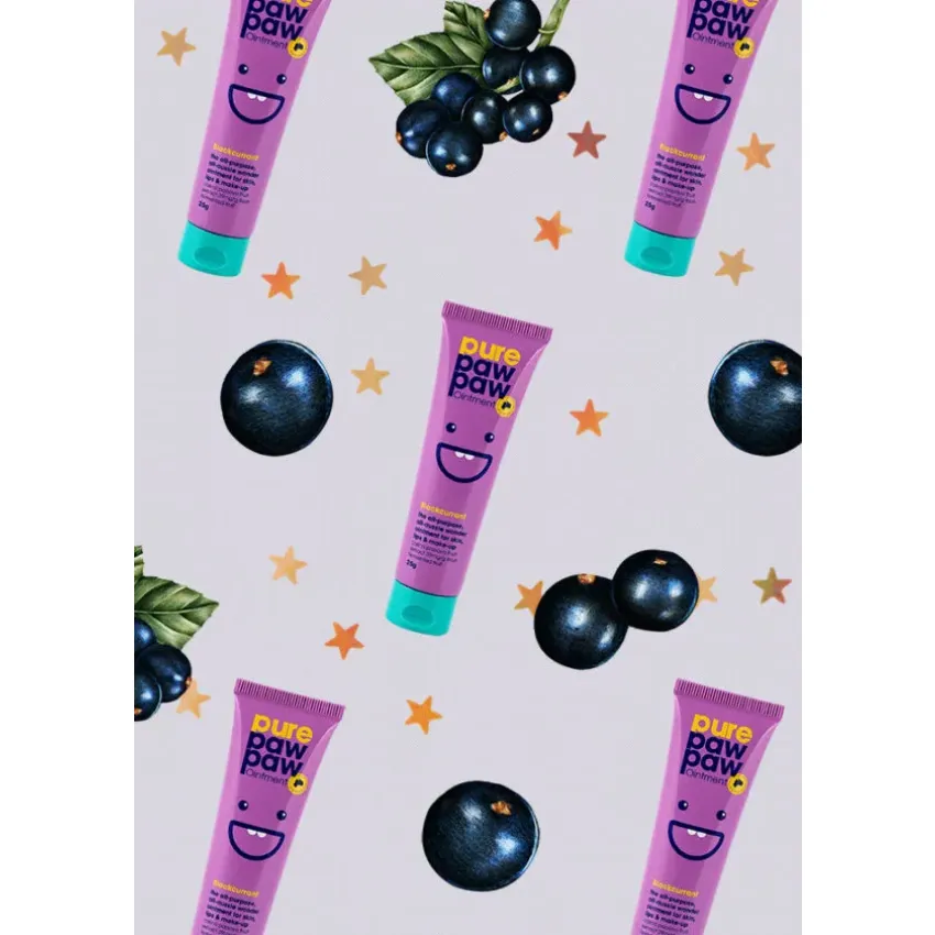 Відновлювальний бальзам для губ Pure Paw Paw Blackcurrant 15 г