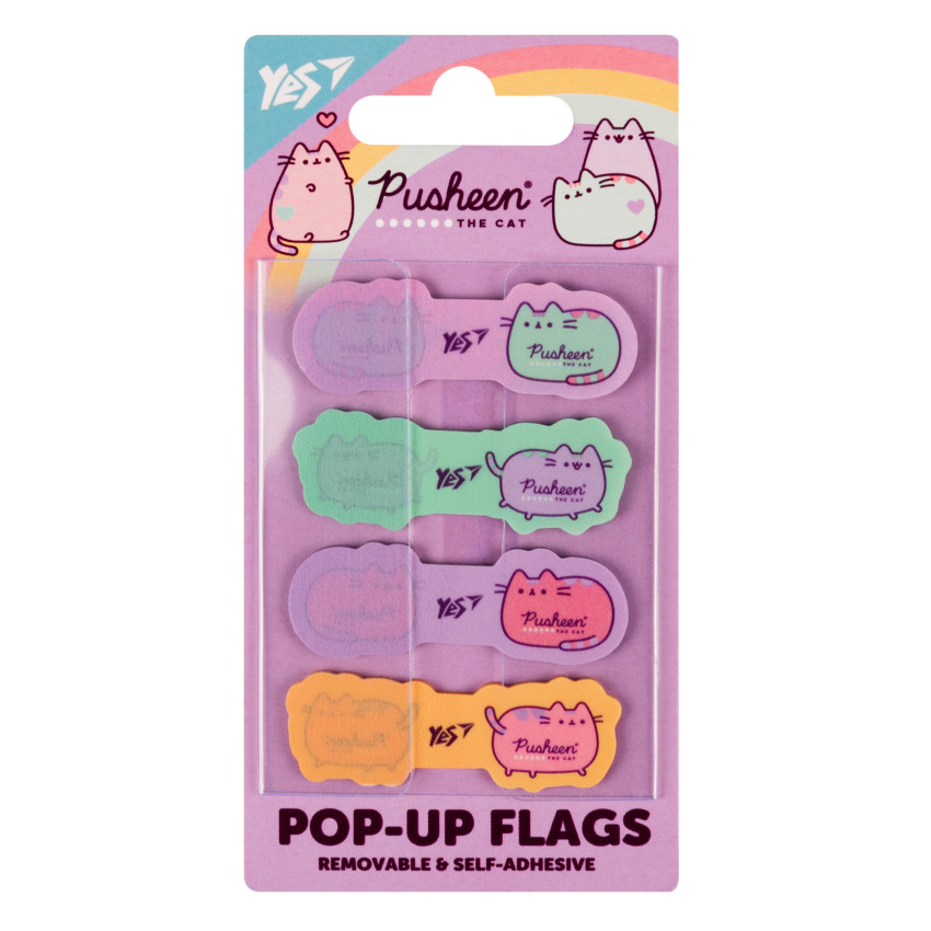 Закладки для книги Pop-up Yes Pusheen пластикові